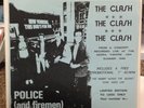 The Clash Police ( And Firemen) On My Back Blue Vinyl LP