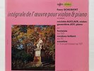 MICHÈLE AUCLAIR, GENEVIÈVE JOY - SCHUBERT violin & piano ERATO STE 50136 orig LP