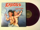 EXODUS BONDED BY BLOOD LP RARE 2017 IMPORT Purple VINYL + POSTER 250 COPIES