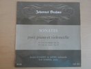 Annlies Schmidt de Neveau & Rolf Knieper-Brahms Sonates-BAM LD 063-Original 1960
