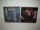 ENTOMBED Set of TWO Records - Left Hand Path / Wolverine Blues EARACHE