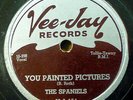the SPANIELS 78 YOU PAINTED PICTURES HEY SISTER LIZZIE Vee Jay STRONG VG+ RJ 356