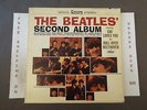 THE BEATLES SECOND ALBUM GREEN TARGET LABEL LP 