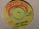 The Tennors - I want everything / Cherry. Crab records 1969. Rare Reggae 7