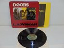 THE DOORS LA Woman 1971 First Press Elektra EKS-75011 Window & Yellow Inner L.A