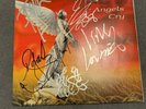 Angra Angels Cry Signed Vinyl LP Brazilian Original Power Progressive Metal