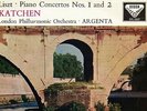 SXL 2097 WBG ED1 UK - LISZT - PIANO CONCERTOS 1 & 2 - KATCHEN / ARGENTA - EX+