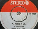 RARE Studio One Mr Foundation - All Rudies In Jail SO-2003-A
