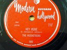 ROCKETEERS doowop 78 HEY RUBE b/w TALK IT OVER BABY on MODERN looks VG++  RJ 194