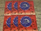 Six The Cure Wish Album Vinyl Record Sleeve Covers.