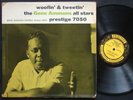 GENE AMMONS SONNY STITT Woofin' & Tweetin' LP PRESTIGE 7050 MONO Lou Donaldson