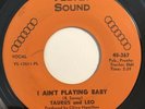 * TAURUS & LEO I Ain't Playing Baby NORTHERN SOUL FUNK Velvet Sound 45 Hear