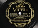 Nat Shilkret / Wayne King VICTOR 2291 E+ PRE WAR DANCE BAND 78