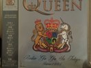 QUEEN RADIO GA GA CLEAR VINYL TOKYO YOYOGI NATIONAL GYMNASIUM 1985 SEALED