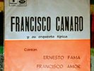 FRANCISCO CANARO ERNESTO FAMA AMOR URUGUAY ONLY ALTERNATE COVER TANGO ODEON EX