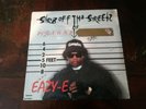 Eazy e str8 off the streets of compton vinyl LP FAIR condition