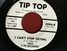 Chuck & The Daylighters Tip Top Promo 45 I can't Stop Crying b/w Bottomless Pit