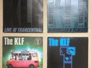 4 KLF Records LAST TRAIN TO TRANCENTRAL, WHAT TIME IS LOVE, JUSTIFIED & ANCIENT