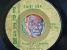 HEAR Wilbur Rev Brown 45 I Need Help/Stop And Think popcorn northern soul R&B