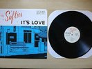 THE SOFTIES IT'S LOVE LP RARE K RECORDS ORIGINAL VINYL RECORD TIGER TRAP