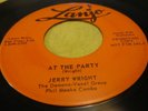 225...ROCKABILLY 45...JERRY WRIGHT...AT THE PARTY....LANJO...VG++