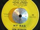 NORTHERN SOUL 45 - LEON PETERSON - MY BAG /BABY, BABY, BABY Opus Soul HEAR