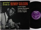 Benny Golson - Gettin' With It LP - New Jazz - NJLP 8248 Mono DG RVG VG+