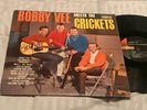 BOBBY VEE MEETS THE CRICKETS LP signed autographed LIBERTY mono