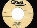 Mod Mambo Latin Jazz Popcorn 45 CHRIS POWELL Mambo Gunch/Mr. Sandman HEAR Grand