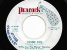 Mod R&B Rocker 45 WILLIE MAE BIG MAMA THORNTON Hound Dog/Rock A Bye Baby HEAR