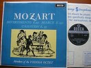 SXL 6150 MOZART: DIVERTIMENTO K205 / CASSATION K99   VIENNA OCTET     ED1   NM