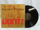 Karen Finley LP Record Lick It Belgium New Wave England