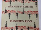 SXL 2194 Decca WB ED3 UK Stereo Ruggiero Ricci violin Paganini 24 Caprices LP