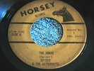 GARAGE 45 RPM RECORD BY- SPIDER & THE ASTRONAUTS-THE HORSE / THE LA SALLE