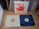 BOB DYLAN, JOAN BAEZ & ROLLING THUNDER 1975 LIVE rare BLUE SPLATTER VINYL LP