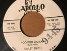 RARE Rockabilly 45 Smiley Smith Apollo Lbl. Voo Doo Woman MINT