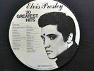 Elvis Presley 20 Greatest Hits Rare Blk & White German Picture Disc Play Graded
