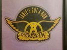 Aerosmith: Janie's Got A Gun Shaped VINYL Pic Picture Disc. Framed