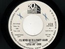 NORTHERN SOUL-LITTLE JOE COOK-I'LL NEVER GO TO A PARTY AGAIN/THE TROLLEY SONG