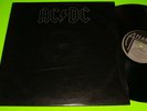 AC/DC   BACK IN BLACK LP   NEAR MINT ORIGINAL PRESS