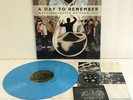 A DAY TO REMEMBER what separates me from you BLUE VINYL Lp Record, 2010 pressing