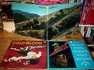 COLD BLOOD ( 3 ) U.S. vinyl LP lot: LABEL SAMPLER LP / THRILLER  / SISYPHUS VG+
