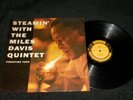 Miles Davis Quintet Steamin' With Prestige 7200 VG+ Mono LP DG RVG Bergenfield
