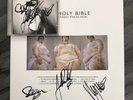 Manic Street Preachers - SIGNED Holy Bible Vinyl And Postcards CD