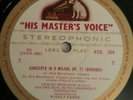 ASD 264 Brahms Violin Concerto InD,Op 77 Menuhin Kempe HMV UK 1st 1958 STEREO