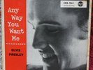 ELVIS PRESLEY  RARE RECORD, THIS IS A NORWEGIAN RECORD WITH A GERMAN COVER, 