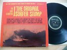 THE SURF STOMPERS- THE ORIGINAL SURFER STOMP RARE 1963 MONO DEL-FI SURF LP VG+