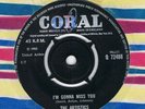 NORTHERN-THE ARTISTICS-IM GONNA MISS YOU/HOPE WE HAVE-UK CORAL