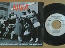 RAP 45 - N.W.A - GANGSTA GANGSTA /QUIET ON THA SET w/ Pic Sleeve OG M- HEAR