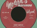 SOUNDS (Hollywood Flames) Sweet Sixteen / Anything for You 45rpm Modern 1956